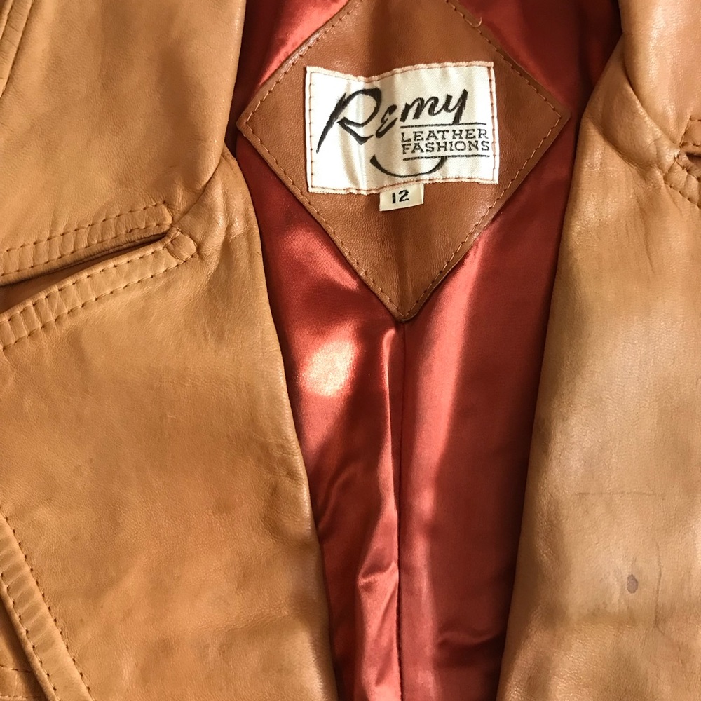 Vintage Remy Leather Jacket